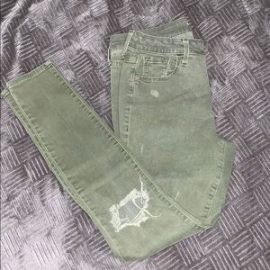 Old navy skinny jeans ripped